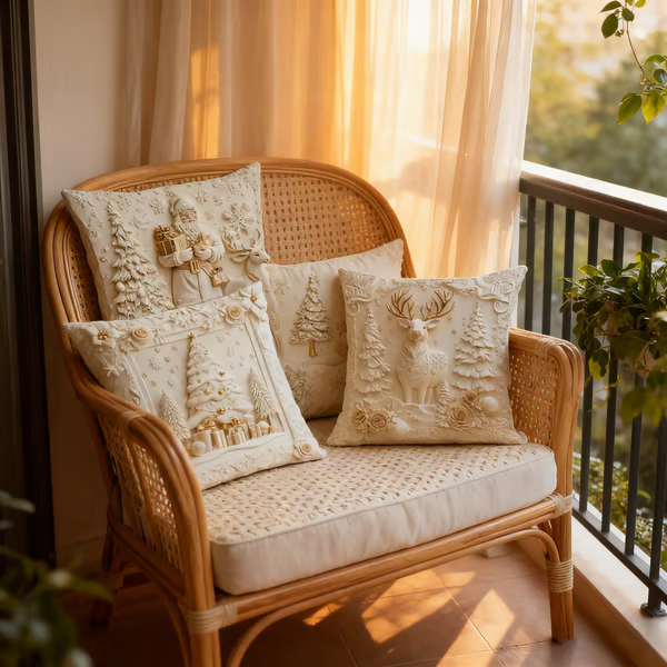 🎄Christmas Sale 70% OFF🔥Christmas Themed Cushion Cover