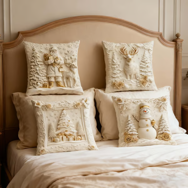 🎄Christmas Sale 70% OFF🔥Christmas Themed Cushion Cover